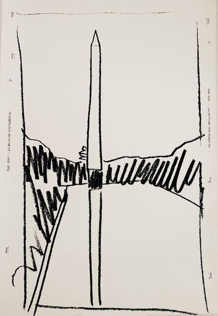 Andy Warhol, ‘WASHINGTON MONUMENT WALLPAPER’, 1974
