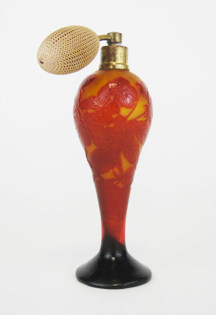 Emile Gallé, ‘Antique glass perfume vaporizer’, ca. 1900
