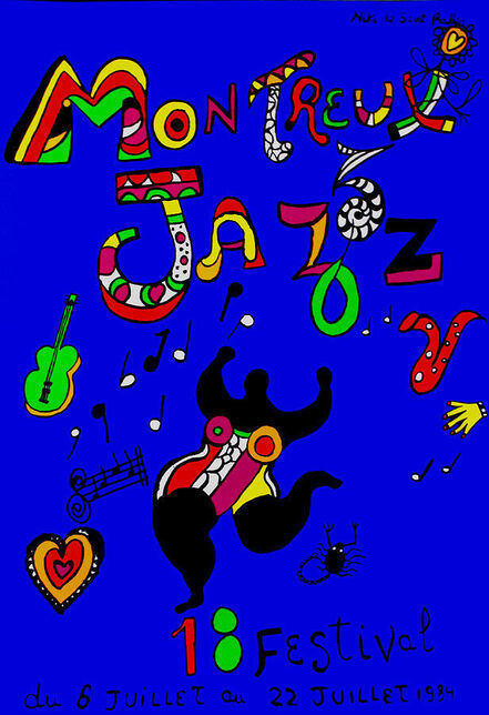 Niki de Saint Phalle, ‘Montreux Jazz 84’, 1984