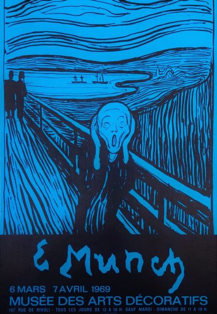 Edvard Munch, ‘Musée des Arts Décoratifs (The Scream)’, 1969