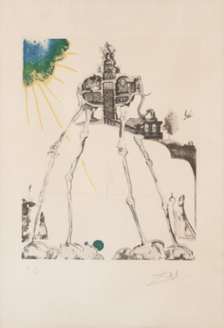 Salvador Dalí, ‘Memories of Surrealism - Space Elephant’, 1971