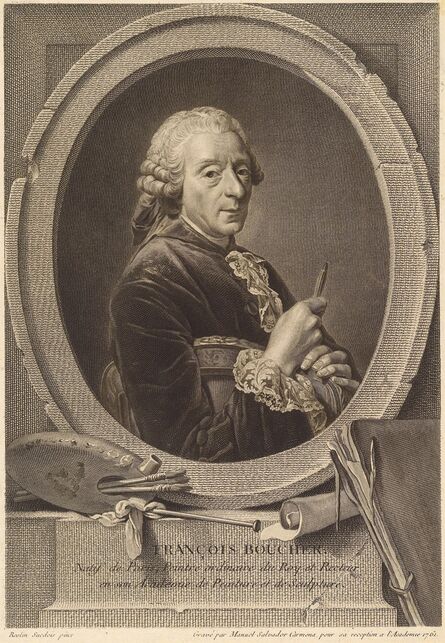 Manuel Salvador Carmona, ‘Francois Boucher’, 1761