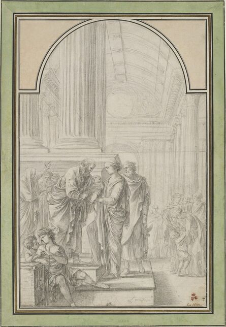 Laurent de La Hyre, ‘The Presentation in the Temple’, ca. 1648
