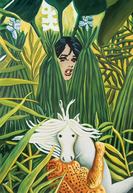 Pamela Joseph, ‘Postcard Paintings Rousseau Cinématique, Panel #5’, 2008