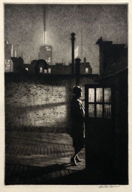 Martin Lewis, ‘Little Penthouse’, 1931