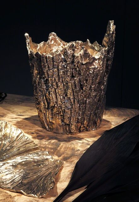 Michele Oka Doner, ‘Vase 'Bark Lightning' III’, 2015
