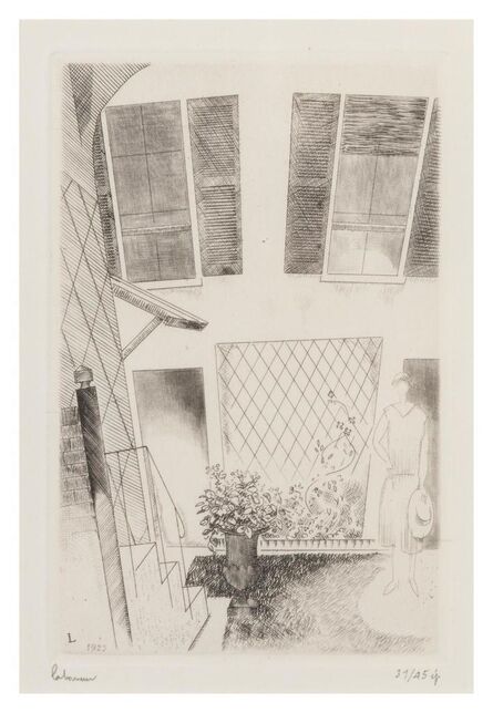 Jean-Emile Laboureur, ‘La Maison de Marie’, 1925