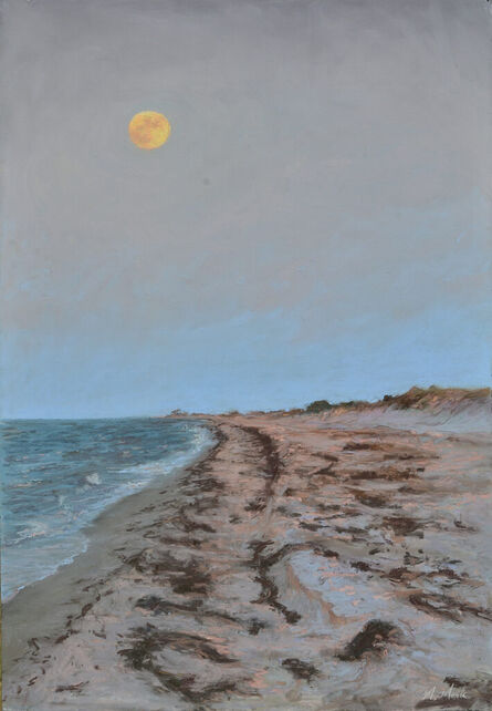 Mary Monk, ‘Early Moon Rise Horn Island’, 2023