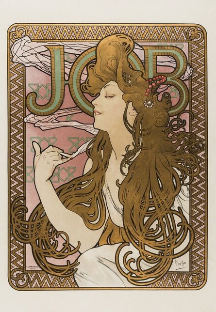 Alphonse Mucha, ‘Job’, 1896