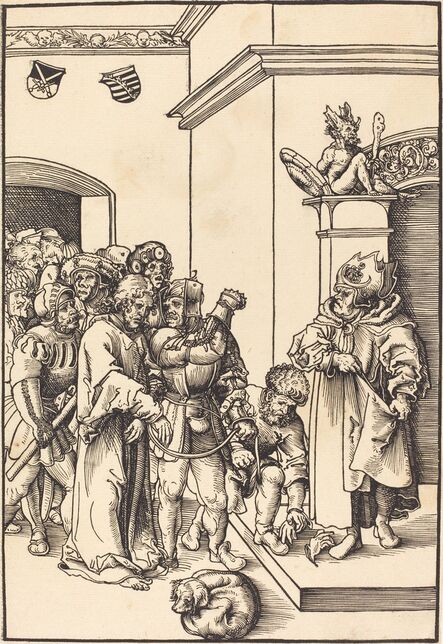Lucas Cranach the Elder, ‘Christ before Annas’, in or before 1509