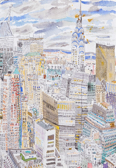 Olive Ayhens, ‘From Empire State’, 2002