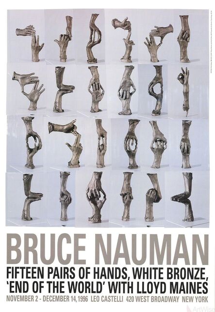 Bruce Nauman, ‘Fifteen Pairs of Hands’, 1996