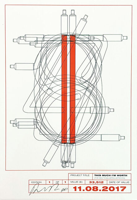 Rachel Ara, ‘'This Much I'm Worth' Prototype Number Edition Detail 0 - 9’, 2017