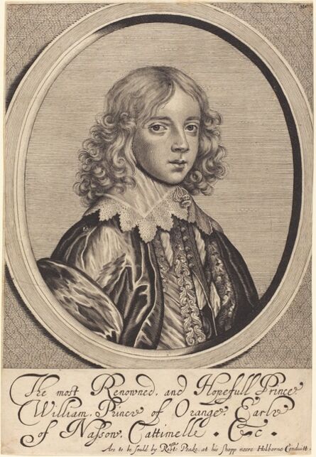 William Faithorne, ‘William II, Prince of Orange’