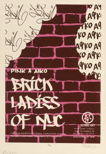 AIKO, ‘Brick Ladies of NYC’, 2008