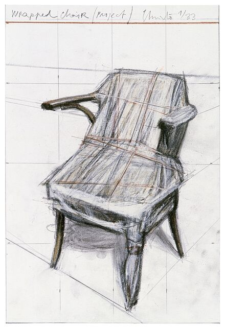 Christo and Jeanne-Claude, ‘Wrapped Chair (Project)’, 2019