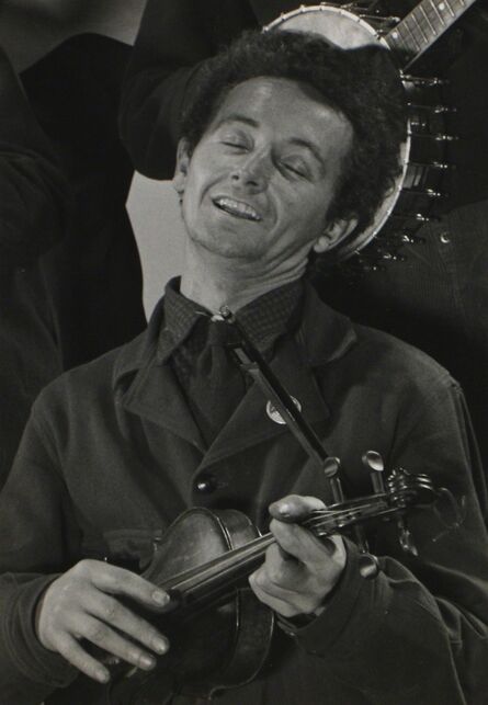 Gjon Mili, ‘Woody Guthrie’, 1943