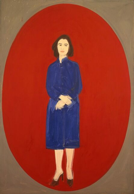 Alex Katz, ‘Ada (Oval)’, 1959