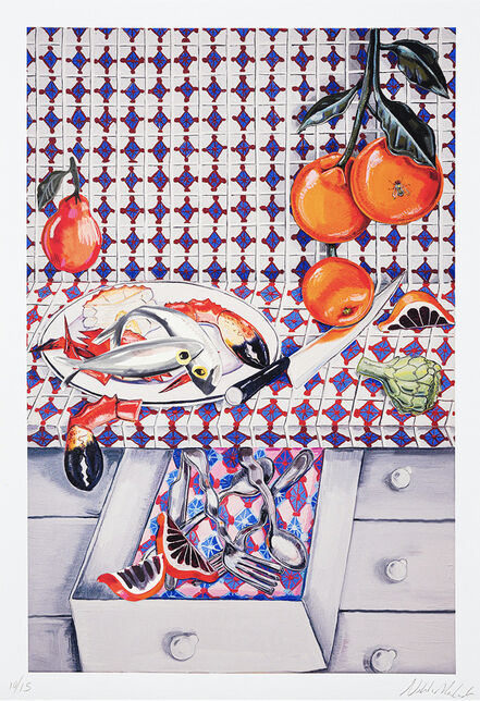 Nikki Maloof, ‘Crab and Oranges’, 2022