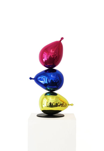 Philippe Berry, ‘Les ballons de foire (or, bleu, rose)’, 2018
