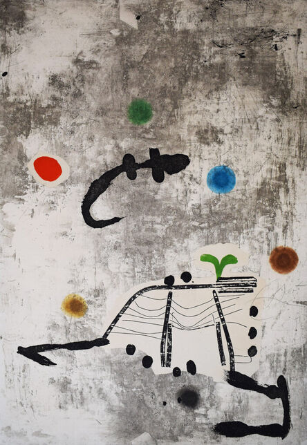 Joan Miró, ‘Figure and Stars I | Personatge I Estels V’, 1979