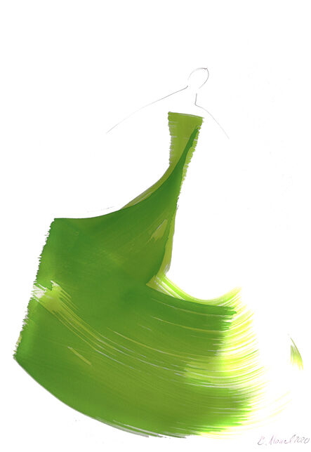 Bettina Mauel, ‘The Green Dress 9’, 2020