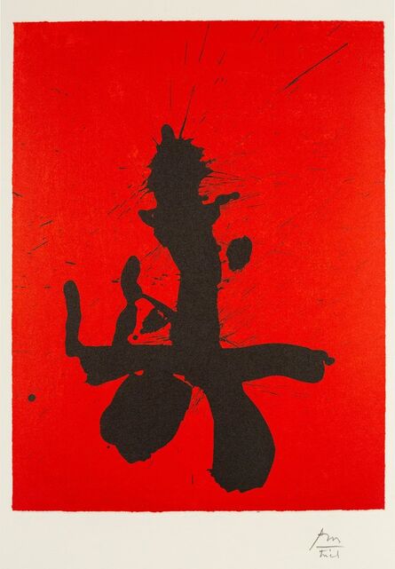 Robert Motherwell, ‘Samurai (Octavio Paz Suite)’, 1988