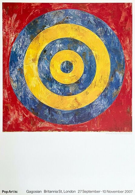 Jasper Johns, ‘Target, 2007 Gagosian Exhibition Poster’, 2007