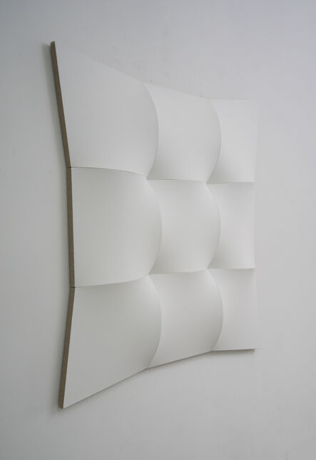 Jan Maarten Voskuil, ‘Nine White Squared Circles II’, 2018