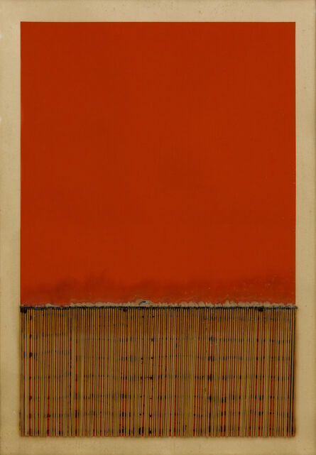Bernard Aubertin, ‘Dessin de feu’, 1974