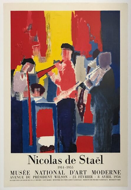 Nicolas de Staël, ‘Musee National d'Art Moderne’, 1956