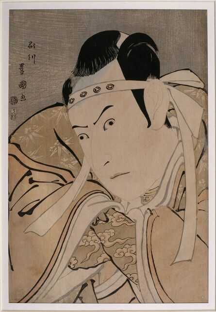 Utagawa Toyokuni I, ‘Portrait of the actor Ichikawa Yaozô III in the role of Minamoto no Yoshitsune’, 1796