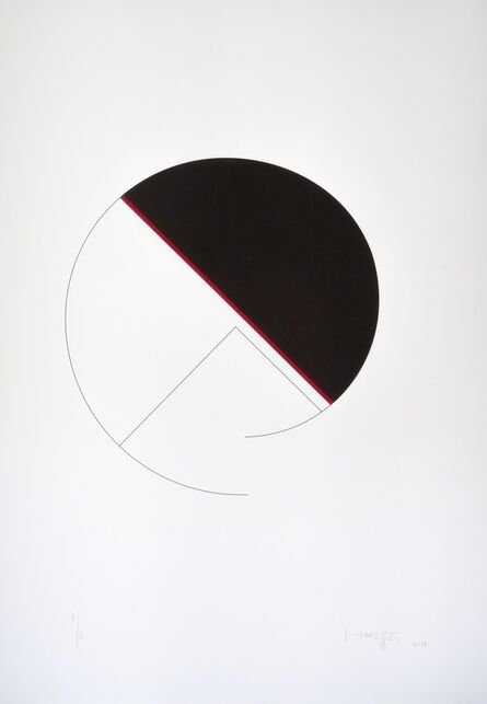 Gottfried Honegger, ‘Cercle / diagonale’, 2013