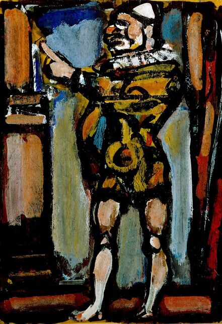 Georges Rouault, ‘Vollard As A Clown’, 1939