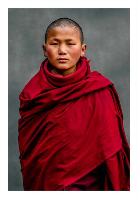 Juan Lamarca, ‘Portrait of Young Buddhist Monk’, 2020