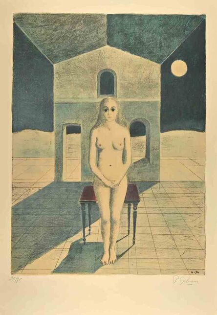 Paul Delvaux, ‘La Voyante’, 1974