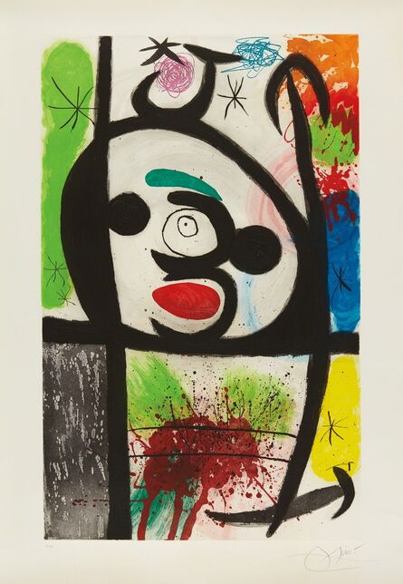 Joan Miró, ‘La femme toupie (The Spinning Woman)’, 1974