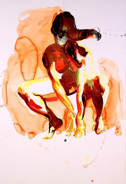 Eric Fischl, ‘Crouching Woman’, 2012