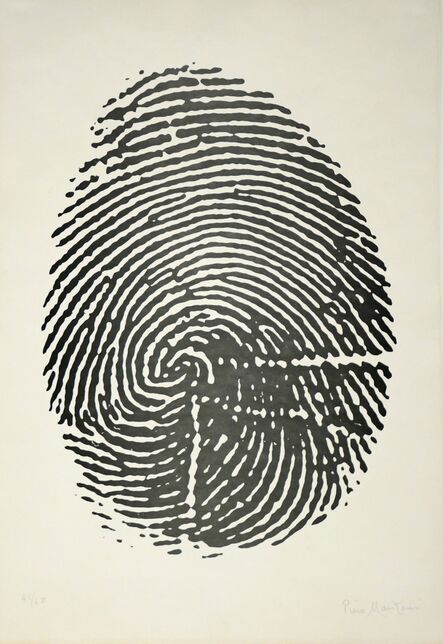 Piero Manzoni, ‘Impronta del pollice destro’, 1960