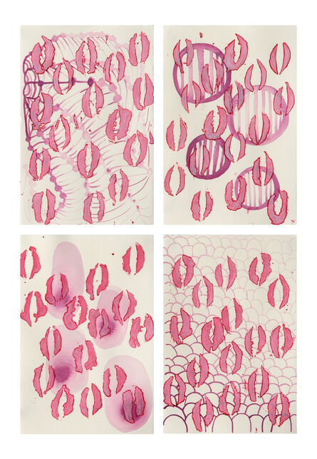 Nicky Marais, ‘Pink Pods (I-IV)’, 2020