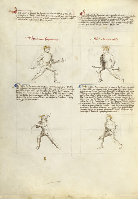 Fiore Furlan dei Liberi da Premariacco, ‘Combat with Pollaxe’, 1410
