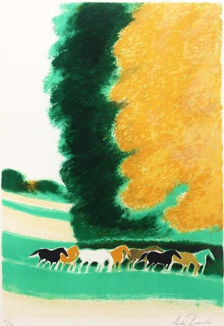 Andre Brasilier, ‘Autumn Valley’, 1988