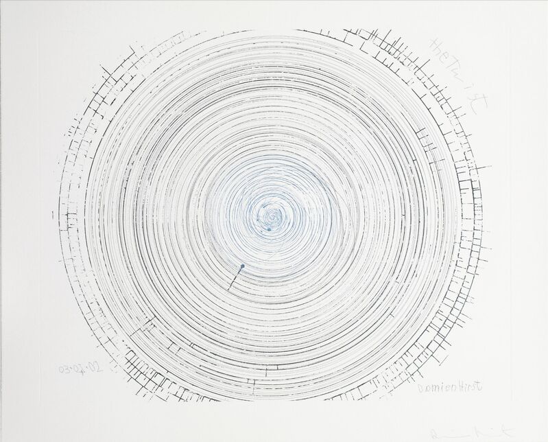 Damien Hirst, ‘The Twist (from In a Spin, the Action of the World on Things, Volume II)’, 2002, Print, Etching on 350gsm Hahnemühle paper, Weng Contemporary