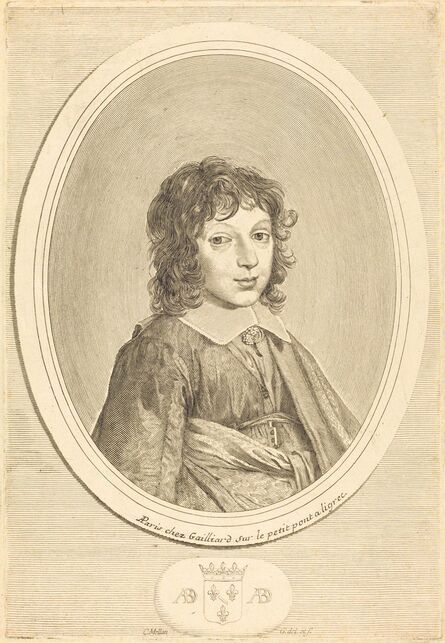 Claude Mellan, ‘Armand de Bourbon, Prince de Condi’
