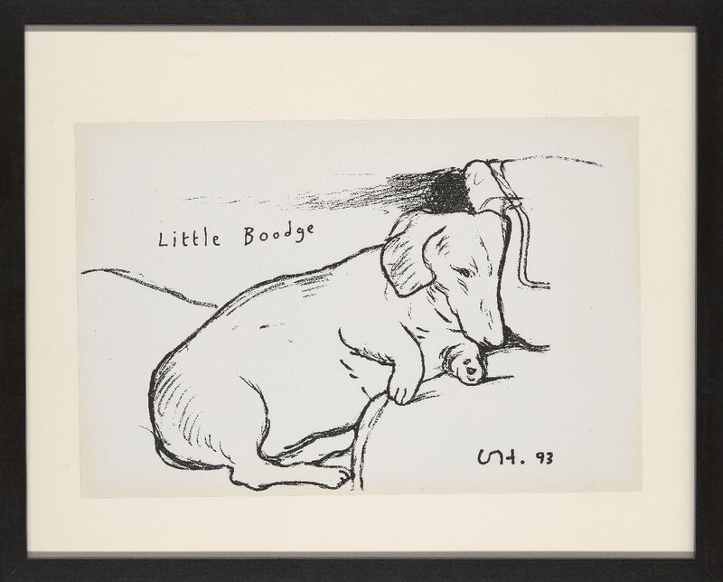 David Hockney, ‘Little Boodge’, 1993, Posters, Offset lithographic poster on wove, Roseberys