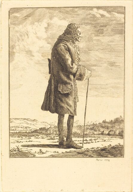 comte de Anne-Claude-Philippe de Tubières Caylus, ‘Voltaire’