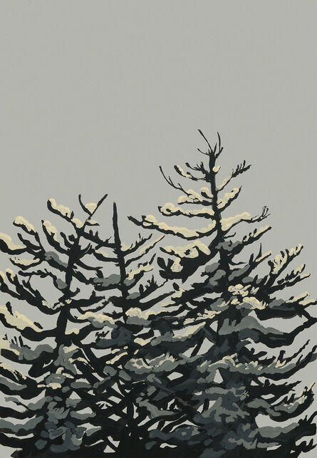 Titus Welliver, ‘Snow Laden Pines’, 2022