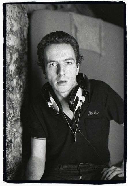 David Corio, ‘Joe Strummer, Soho recording studio, London’, 1987