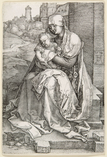 Albrecht Dürer, ‘Madonna by the Wall’, 1514