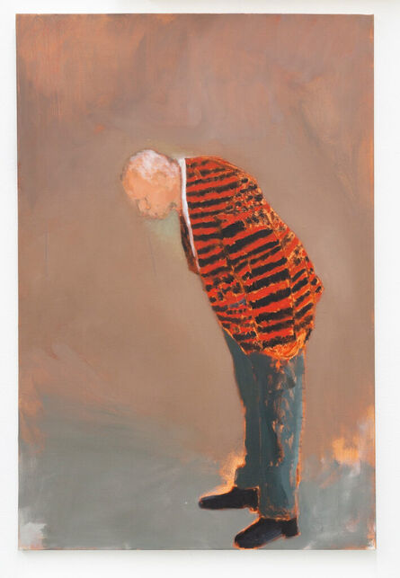 Braden Hollis, ‘Untitled (Man Leaning)’, 2022